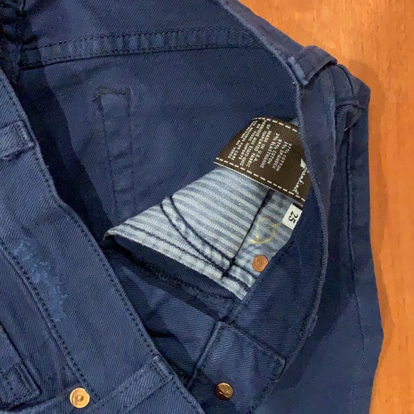 7 for all mankind distressed jeans - Picture 3 of 5